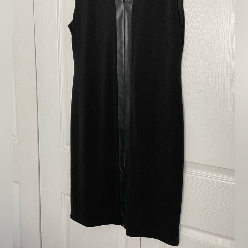 Calvin Klein black sheath dress size 8